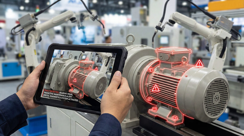 machinery failure running diagnostics