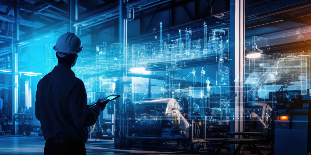 technology in manufacturing warehouse